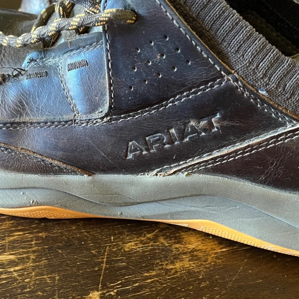 Ariat Brown and Orange Men's Casual Sneakers